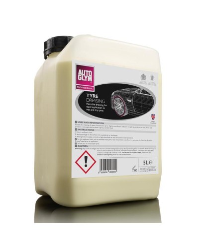 Autoglym Tyre Dressing Γαλάκτωμα Ελαστικών 5lt