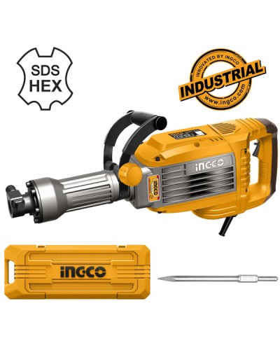 Ηλεκτρικό Κατεδαφιστικό Πιστολέτο 1700W HEX 14kg PDB170068 Ingco